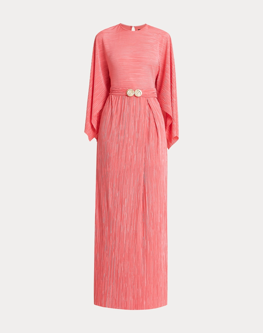 O Vestido Longo Norah é confeccionado em tecido plissado com textura sofisticada, leveza e excelente caimento. <BR/>